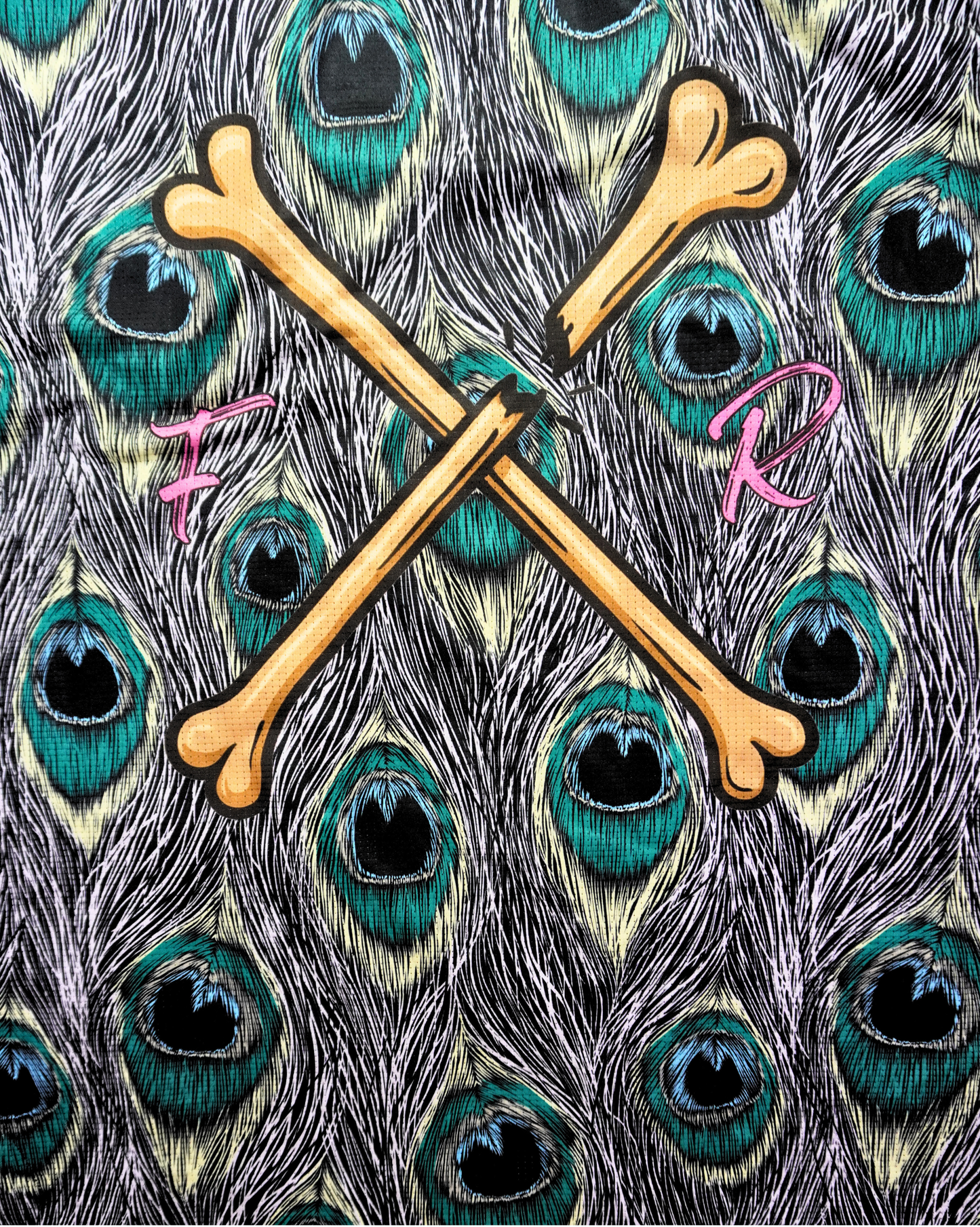 The "Peacock" short sleeve jersey