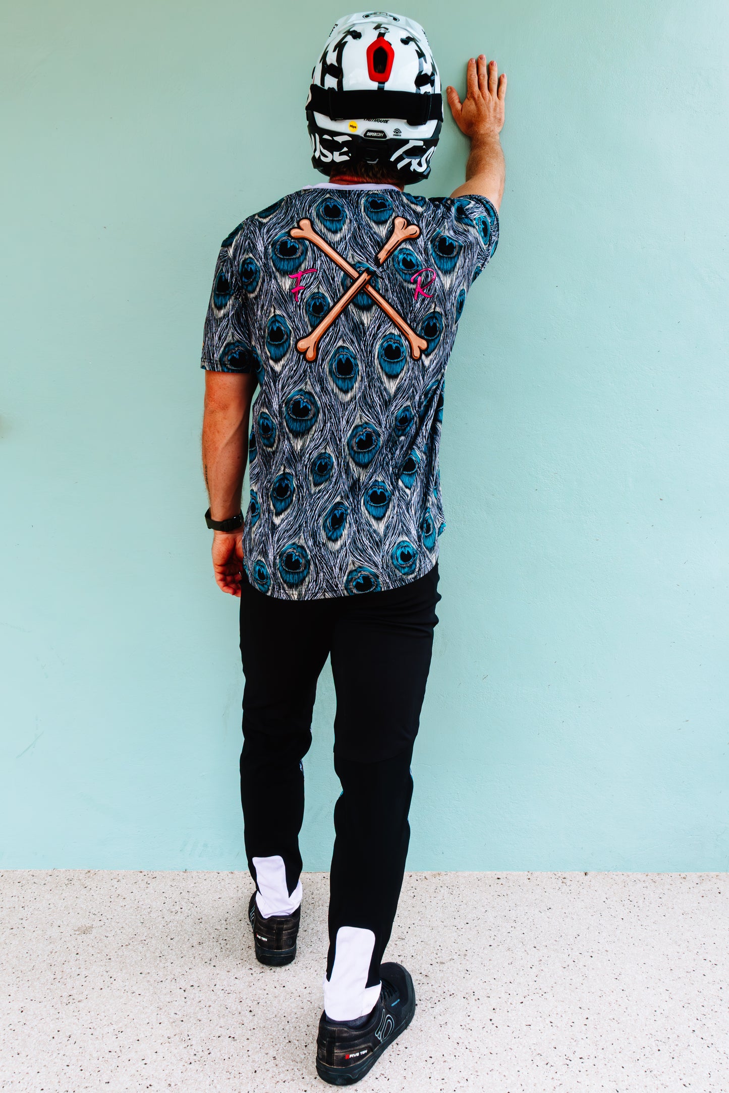 The "Peacock" short sleeve jersey