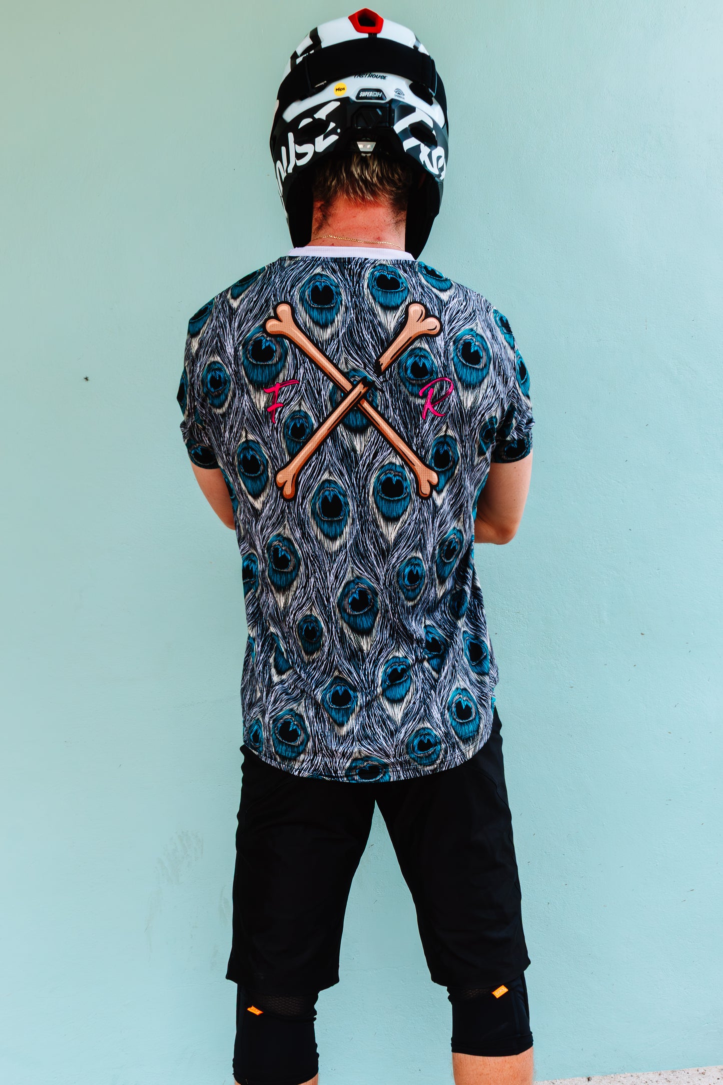 The "Peacock" short sleeve jersey