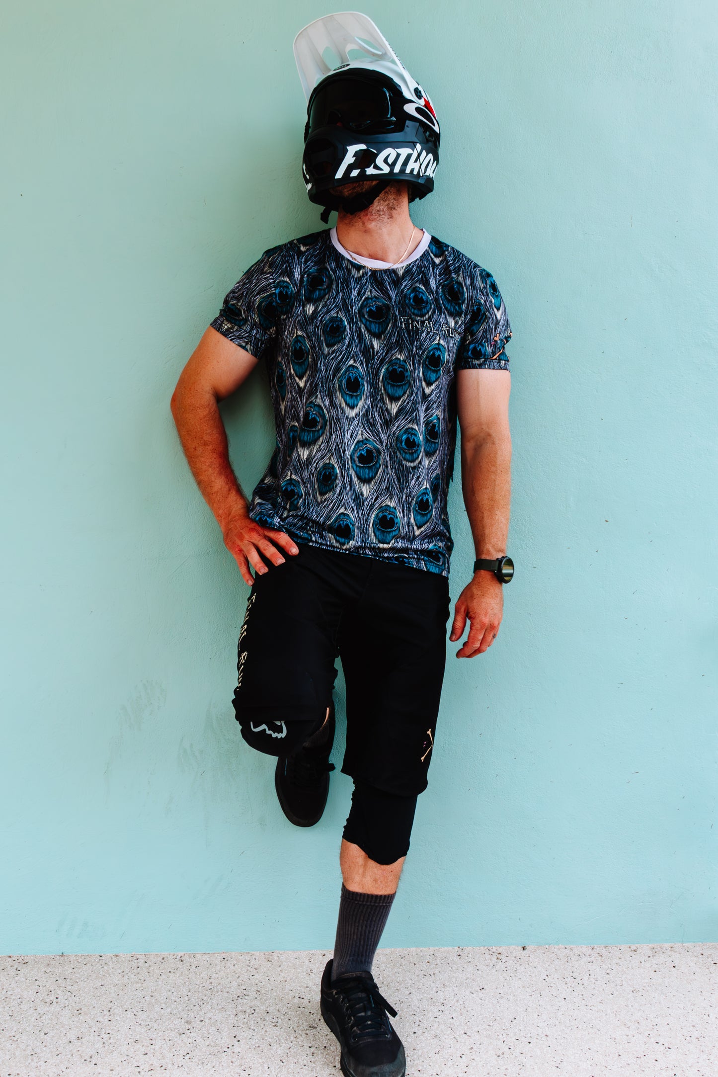 the "Peacock" shorts